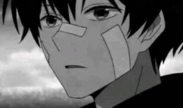 男生头像动漫黑白,黑白动漫头像中的青春旋律